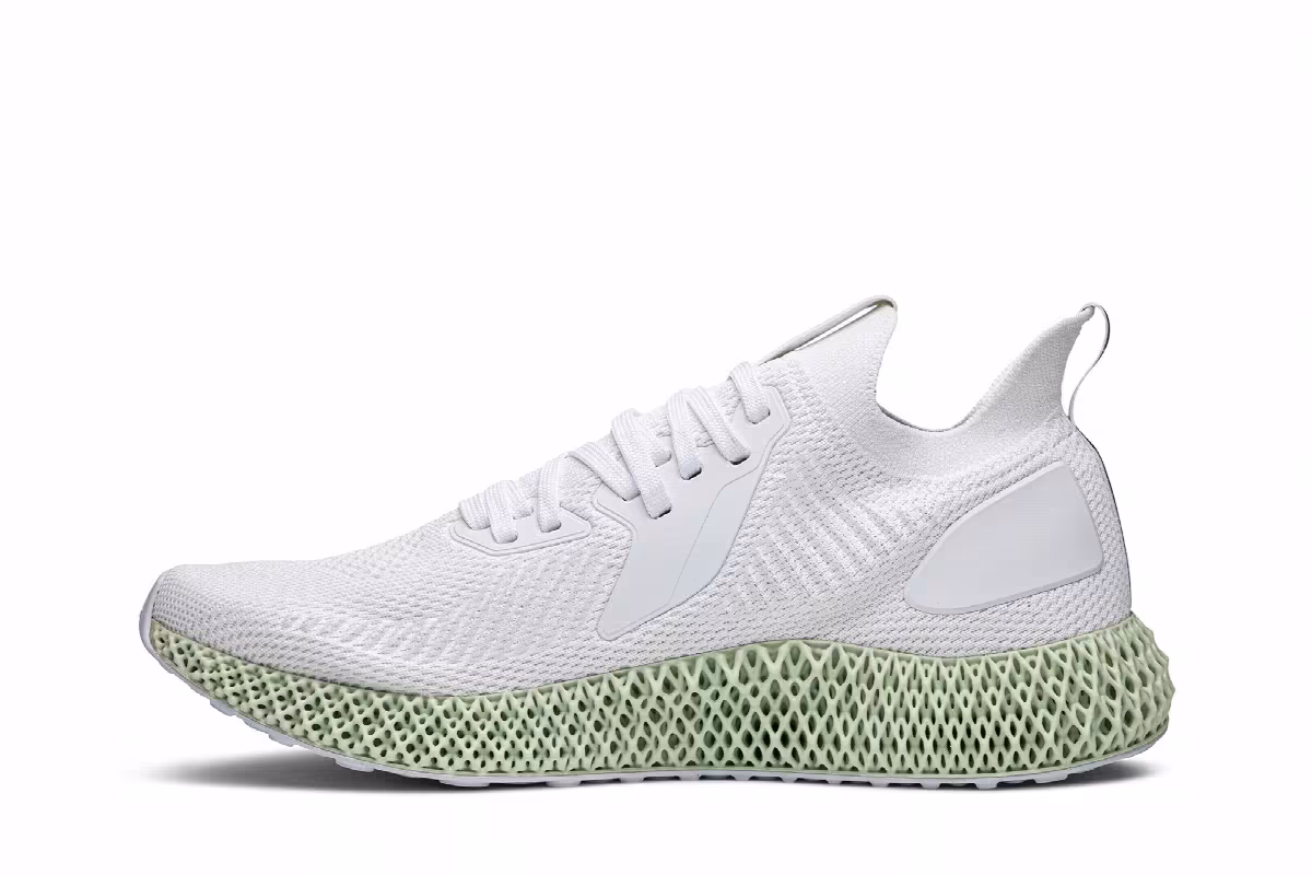 adidas AlphaEdge 4D Footwear White, view 4