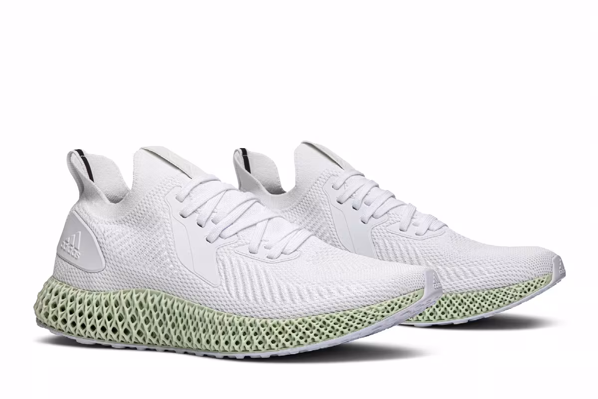adidas AlphaEdge 4D Footwear White, view 9