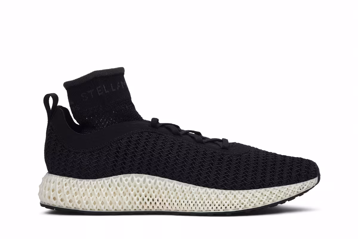 Stella McCartney x adidas Women's AlphaEdge 4D Core Black, view 2