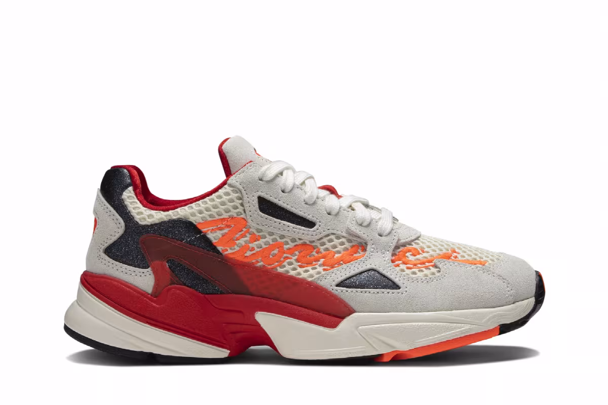 Fiorucci x adidas Women's Falcon Off White, view 2