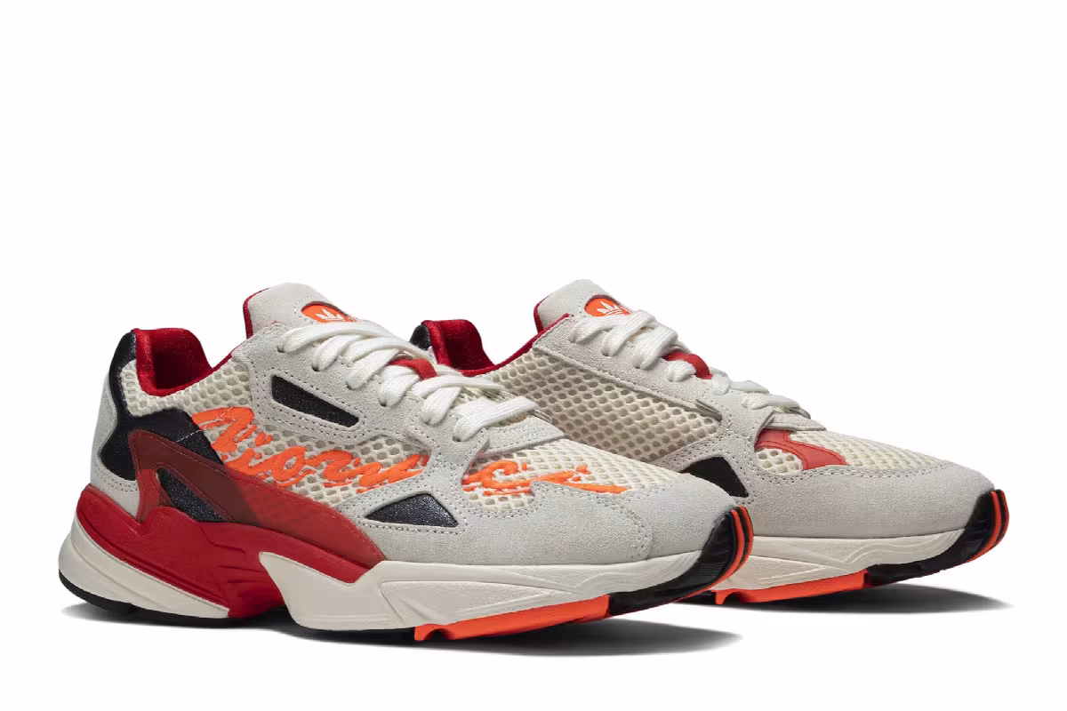 Fiorucci x adidas Women's Falcon Off White, view 9
