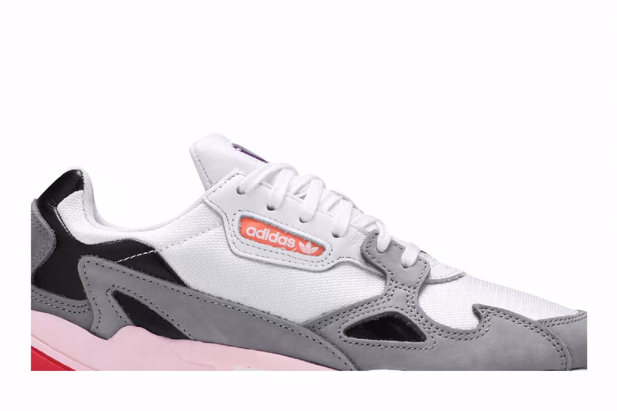 Adidas Women's Falcon White Grey, view 3