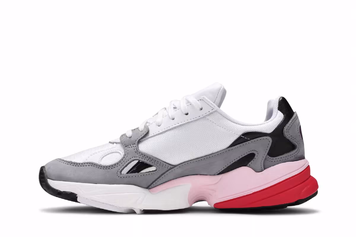 Adidas Women's Falcon White Grey, view 4