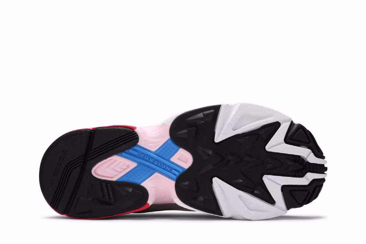 Adidas Women's Falcon White Grey, view 5