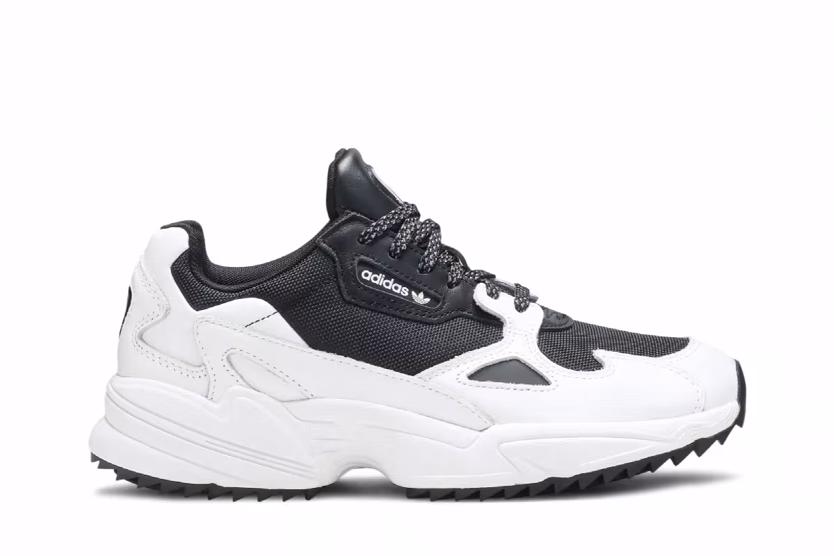 Adidas Women's Falcon Trail Oreo, view 2