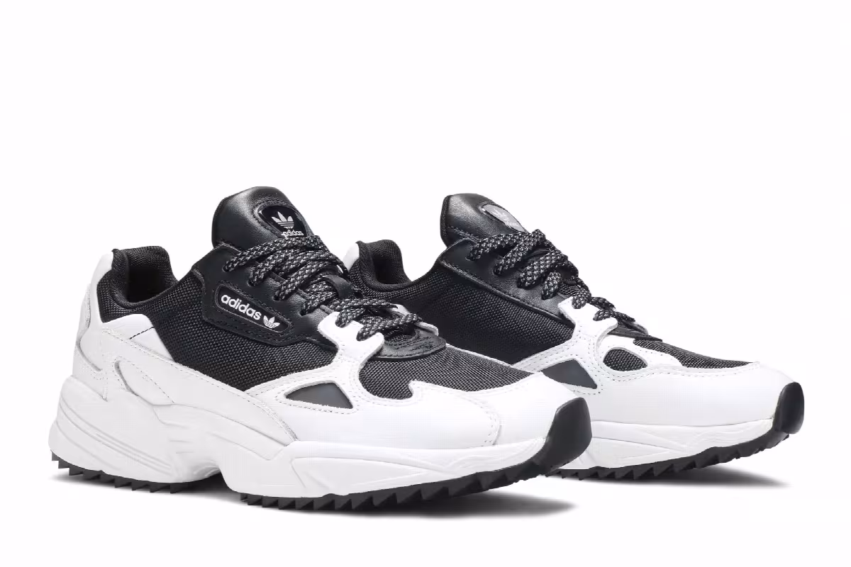 Adidas Women's Falcon Trail Oreo, view 9