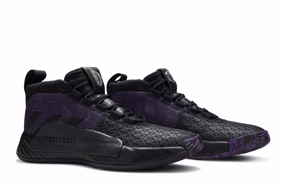 Marvel x adidas Dame 5 Heroes Among Us: Black Panther, view 9