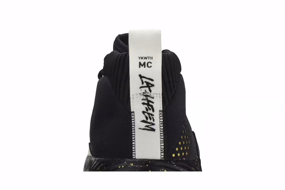 Adidas Dame 5 Black Gold White, view 8