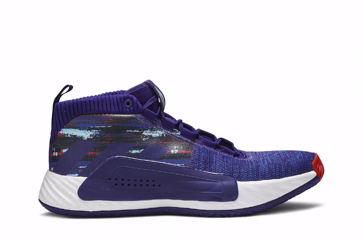 Adidas Dame 5 Collegiate Purple, view 2