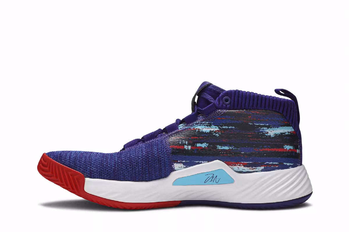Adidas Dame 5 Collegiate Purple, view 4