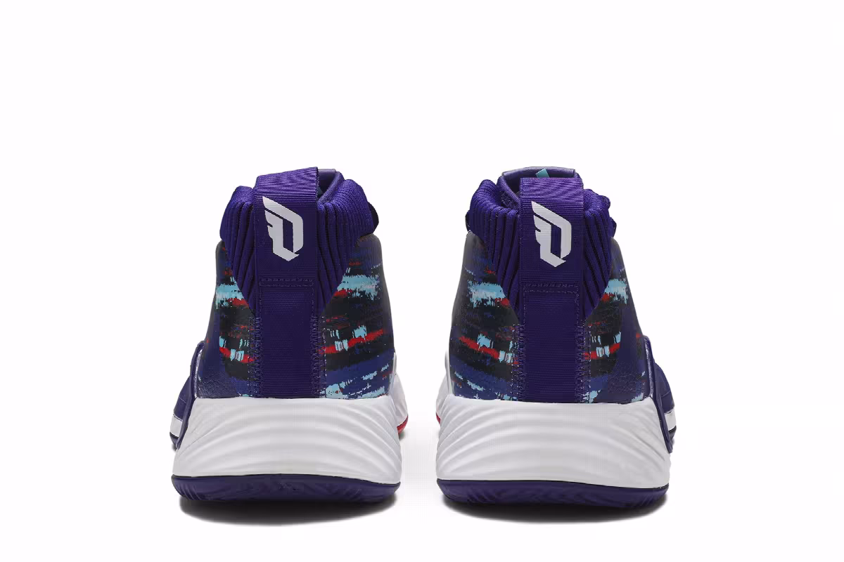 Adidas Dame 5 Collegiate Purple, view 7