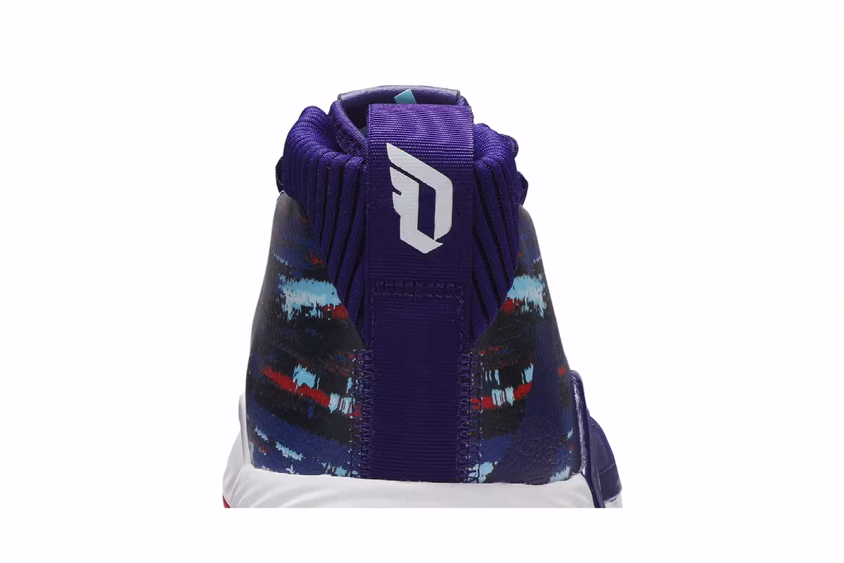 Adidas Dame 5 Collegiate Purple, view 8