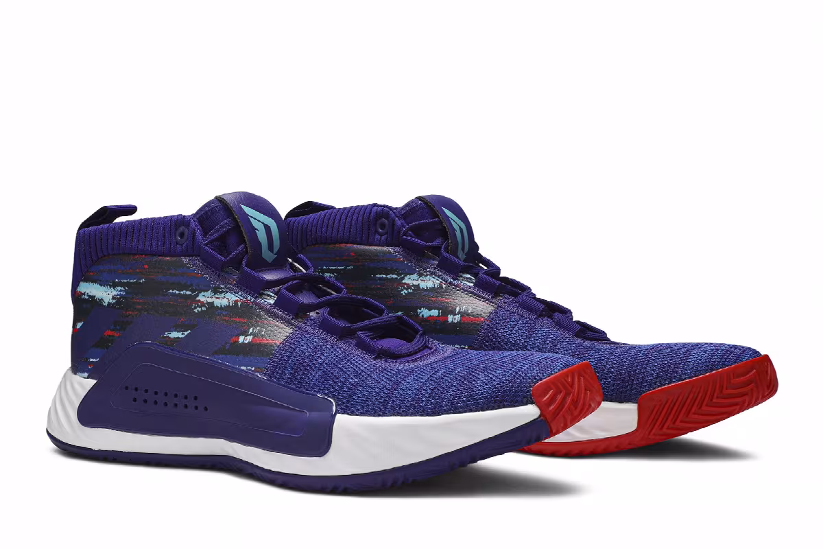 Adidas Dame 5 Collegiate Purple, view 9