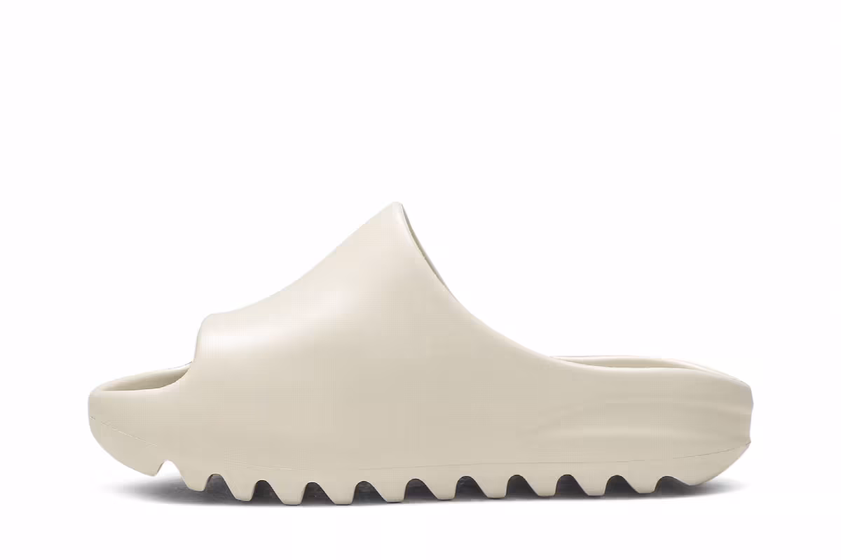 adidas Yeezy Slides Kids Bone, view 4