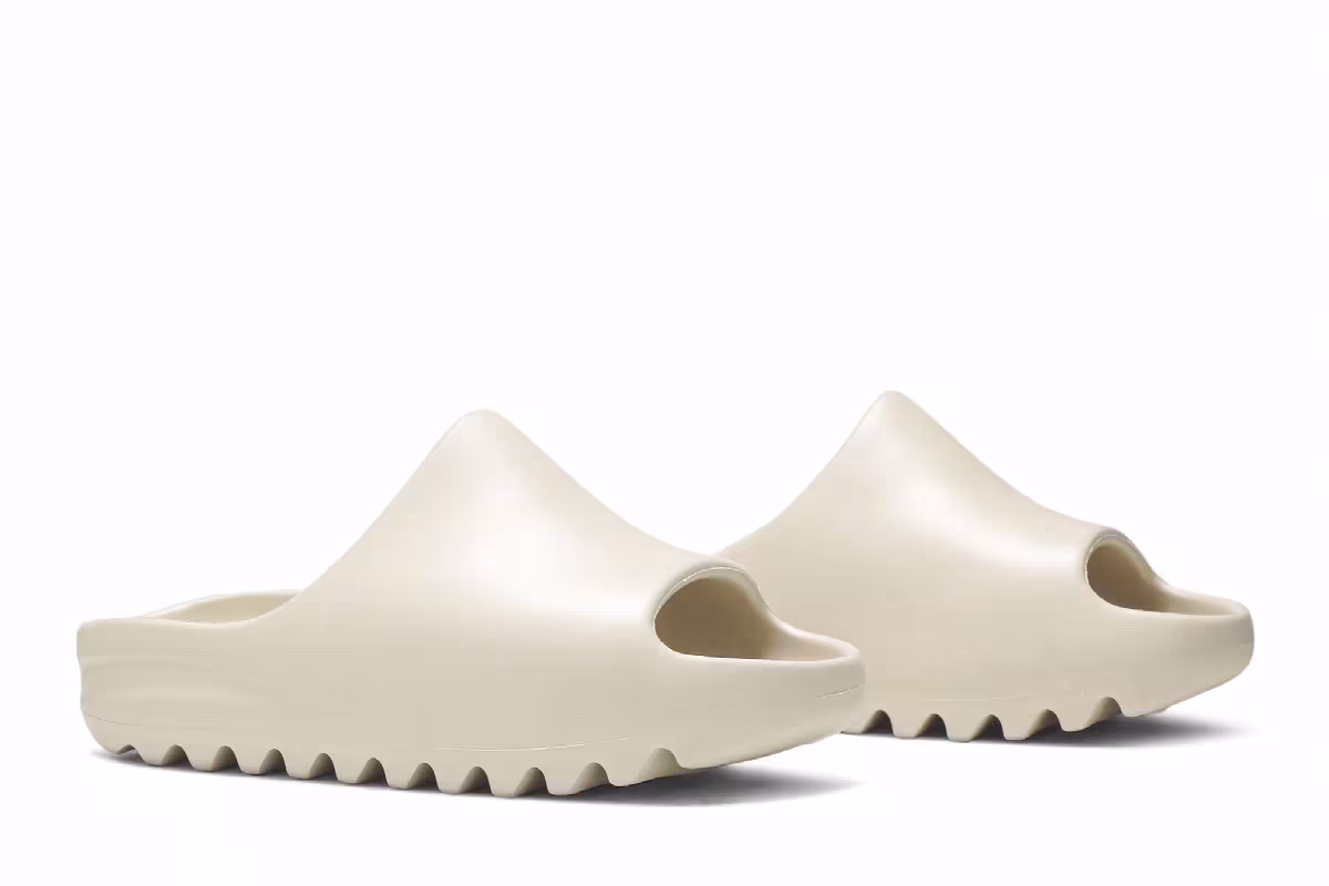 adidas Yeezy Slides Kids Bone, view 9