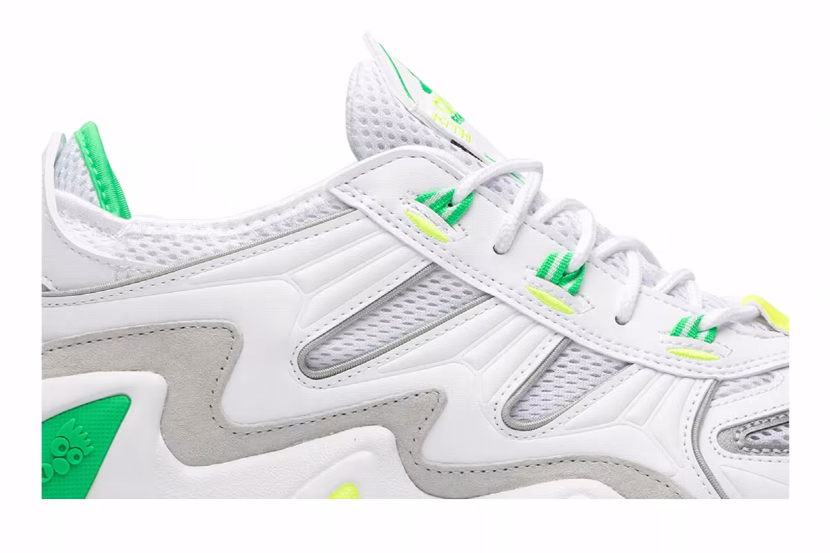 Kith x adidas FYW S-97 Green Neon, view 3