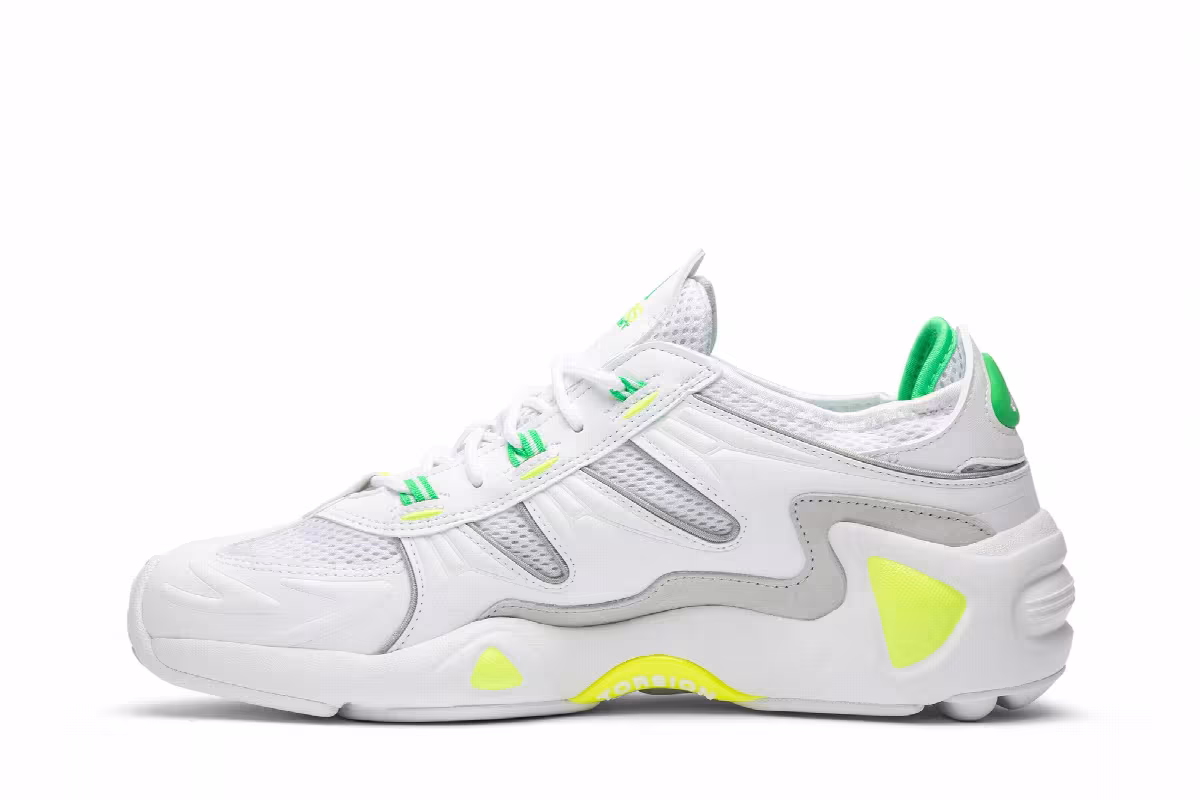 Kith x adidas FYW S-97 Green Neon, view 4