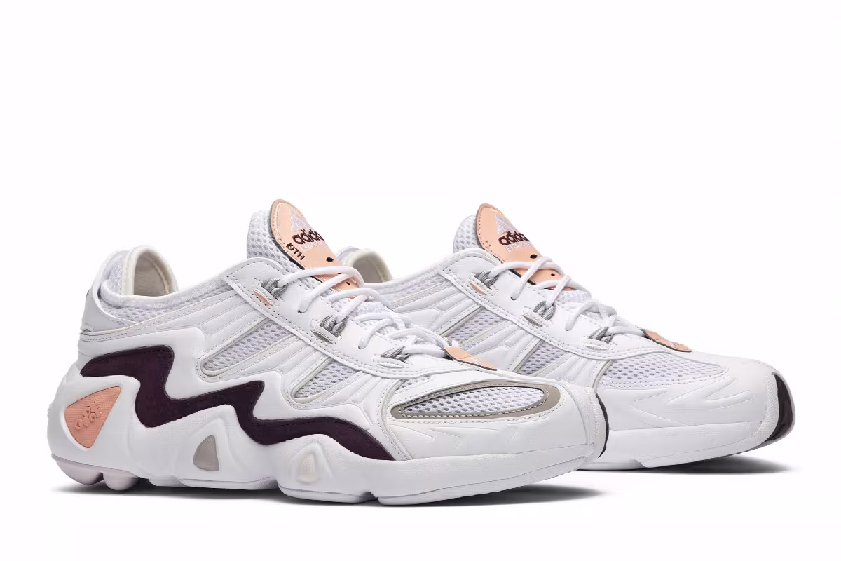 Kith x adidas FYW S-97 Peach Purple, view 9