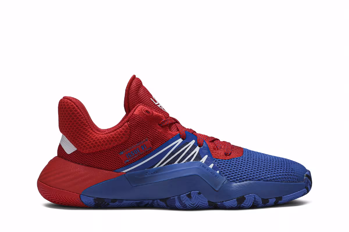 Marvel x adidas D.O.N. Issue #1 J Spiderman, view 2