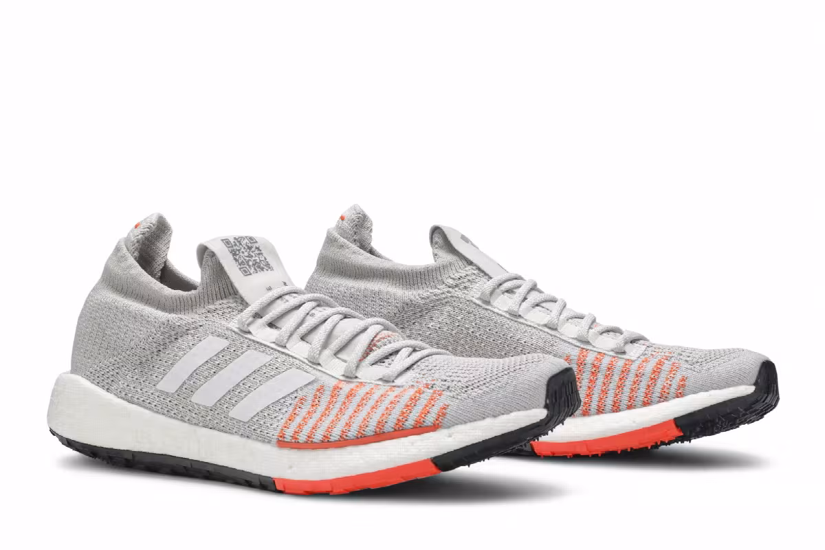 adidas Women's PulseBoost HD Grey Coral, view 9
