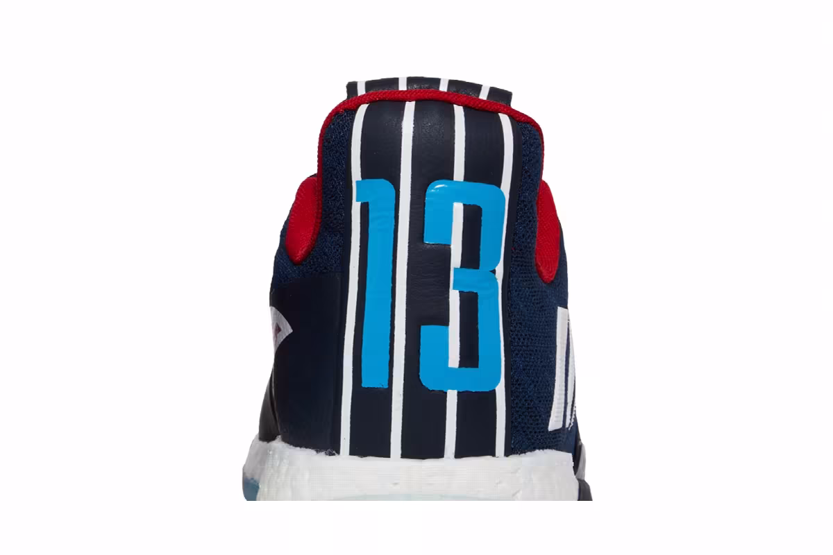 Adidas Harden Vol. 3 Rockets 90s Jersey, Shark, view 8