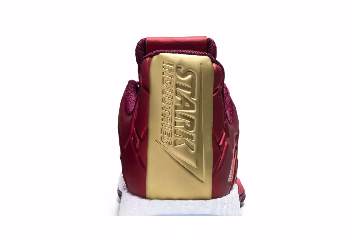 Marvel x adidas Harden Vol. 3 Heroes Among Us: Iron Man, view 8