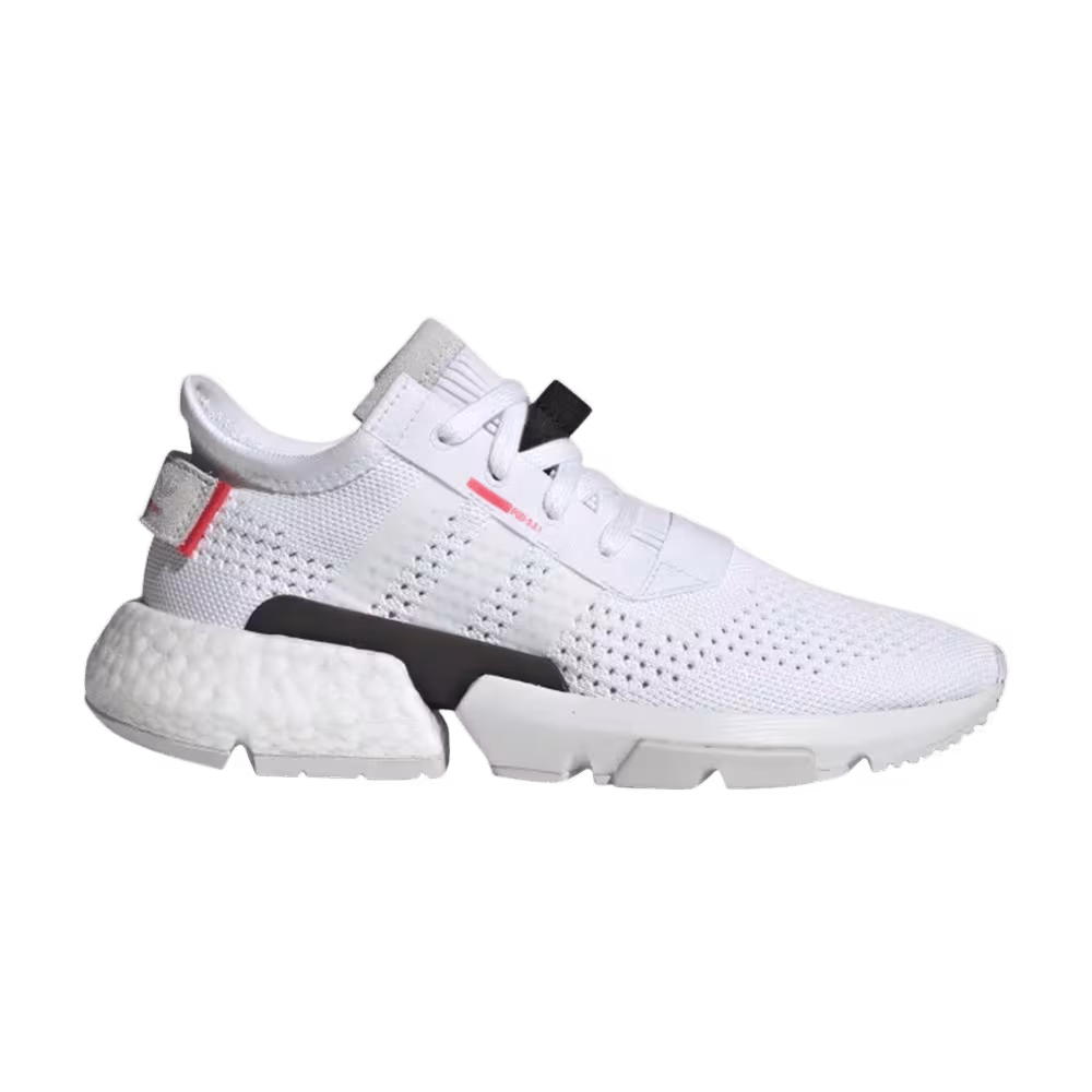 Adidas Women's P.O.D. S3.1 White Shock Red