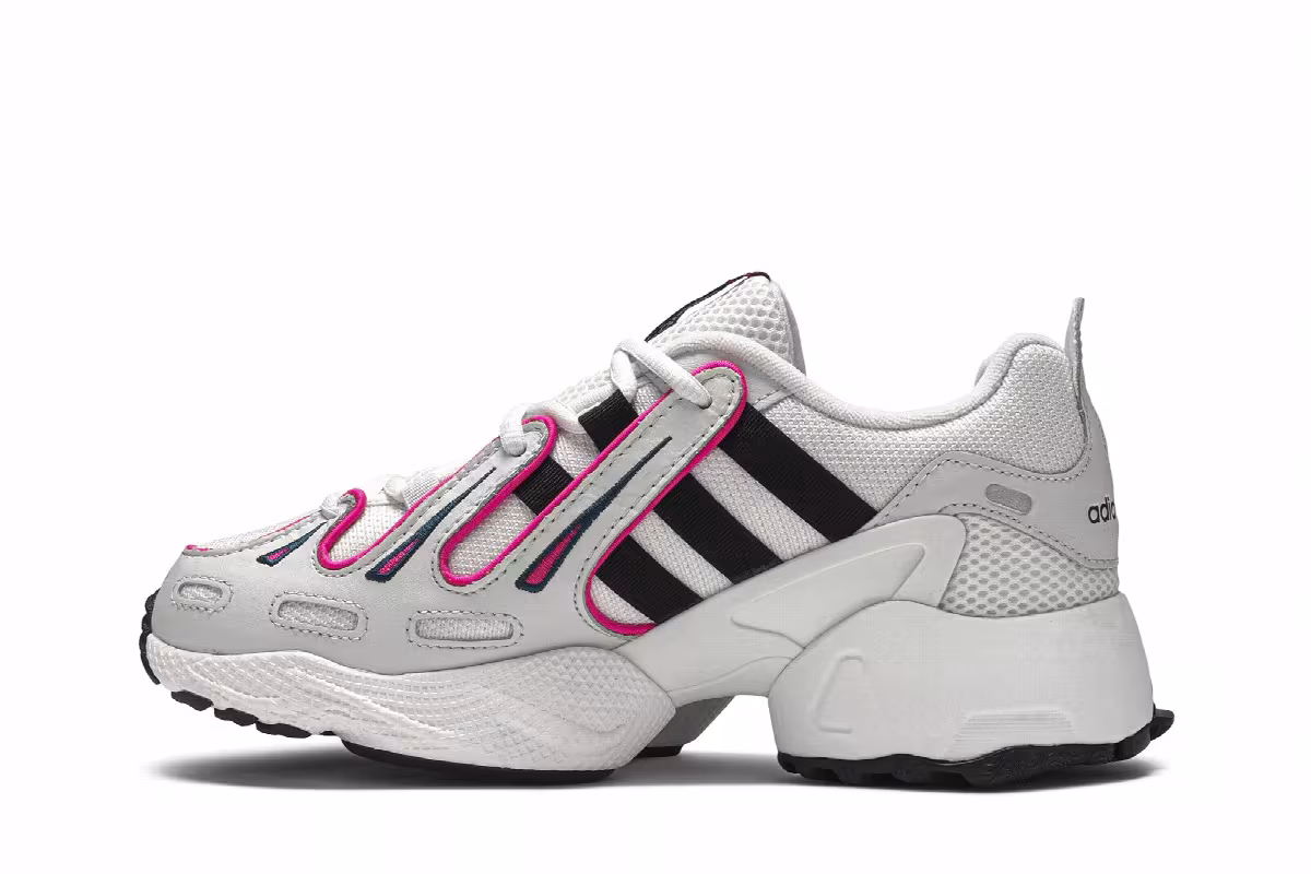 Adidas Women's EQT Gazelle Black Pink Grey, view 4