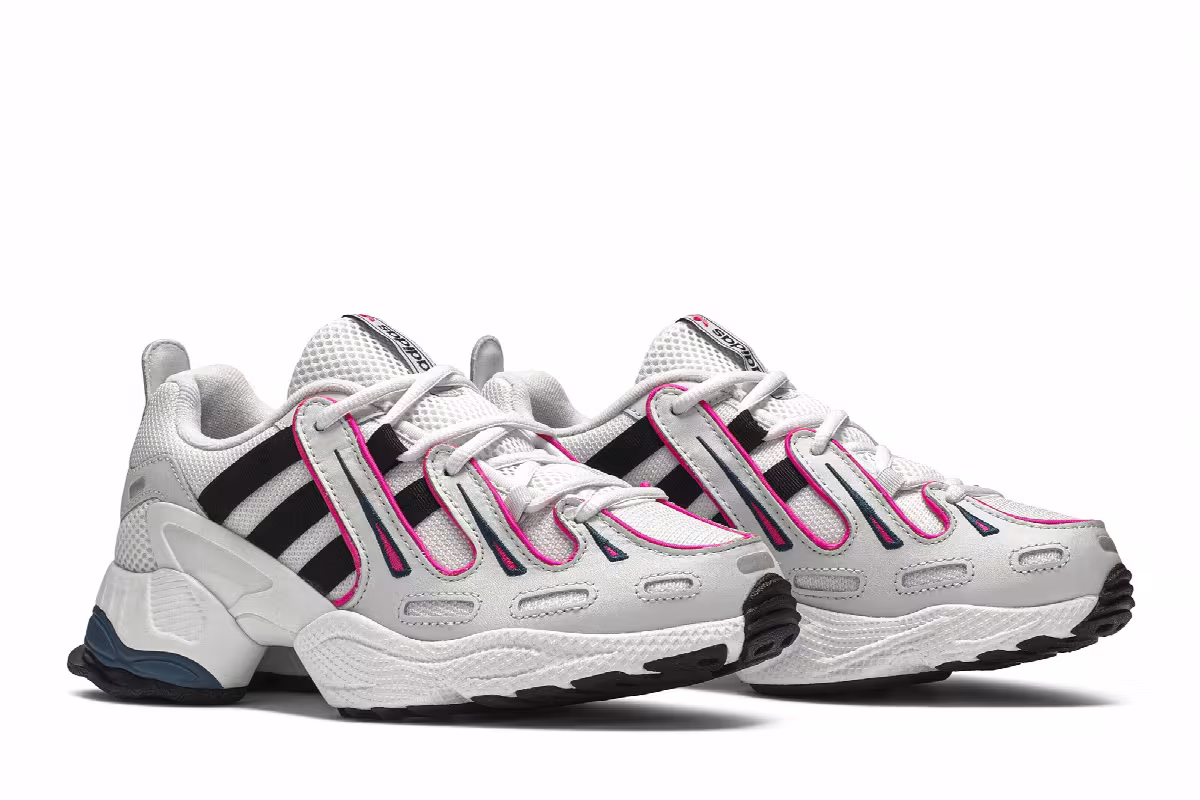 Adidas Women's EQT Gazelle Black Pink Grey, view 9