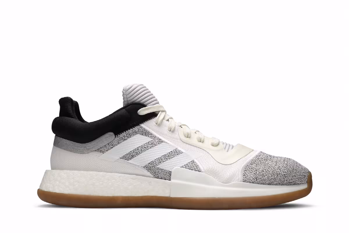 Adidas Marquee Boost Low White Gum, view 2