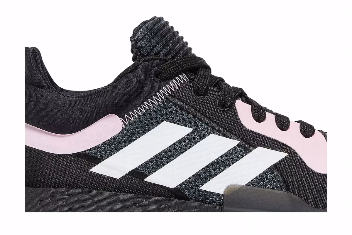 Adidas Marquee Boost Low Black Pink, view 3