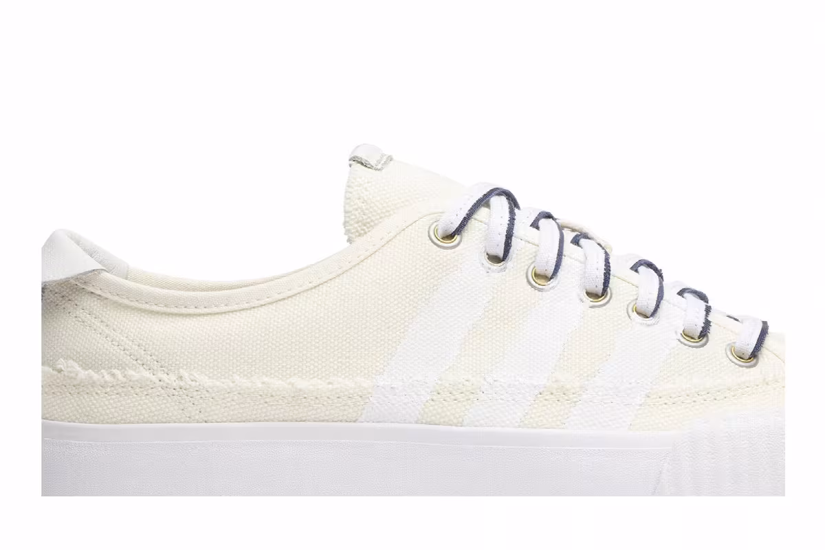 Donald Glover x adidas Nizza Blank Canvas, view 3