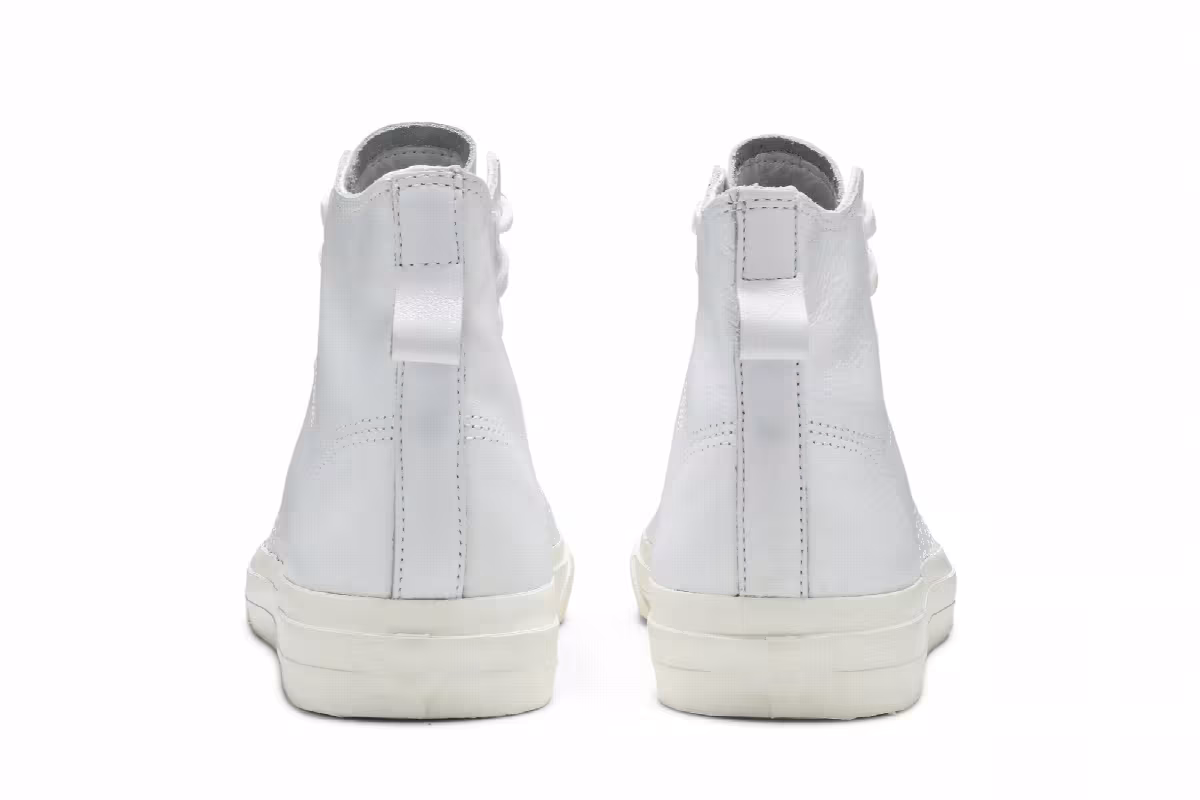 Adidas Nizza RF High Recon Leather Triple White, view 7