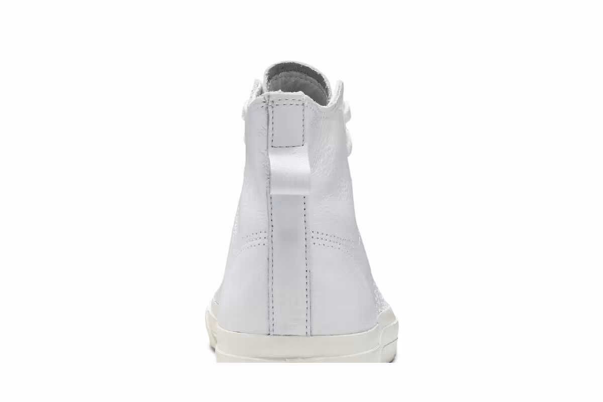 Adidas Nizza RF High Recon Leather Triple White, view 8