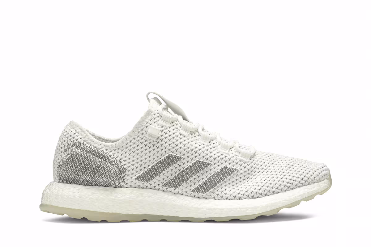 Adidas PureBoost Clima CC White Grey, view 2