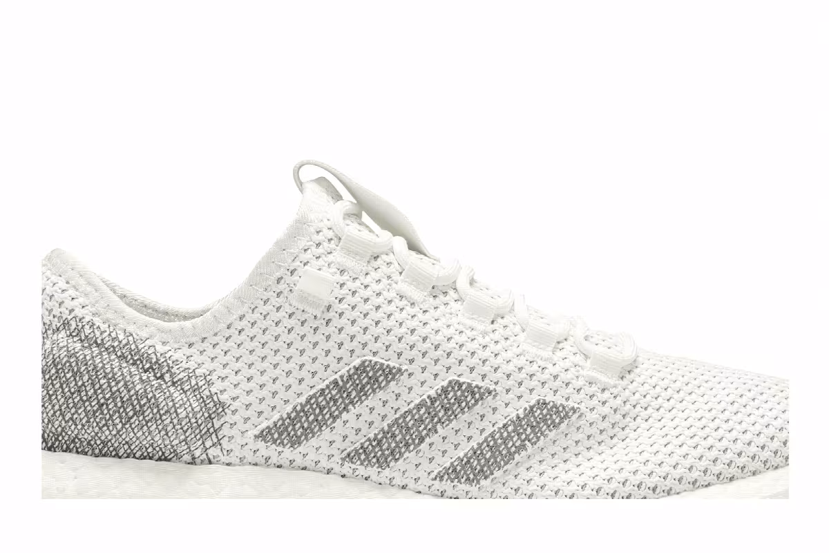 Adidas PureBoost Clima CC White Grey, view 3