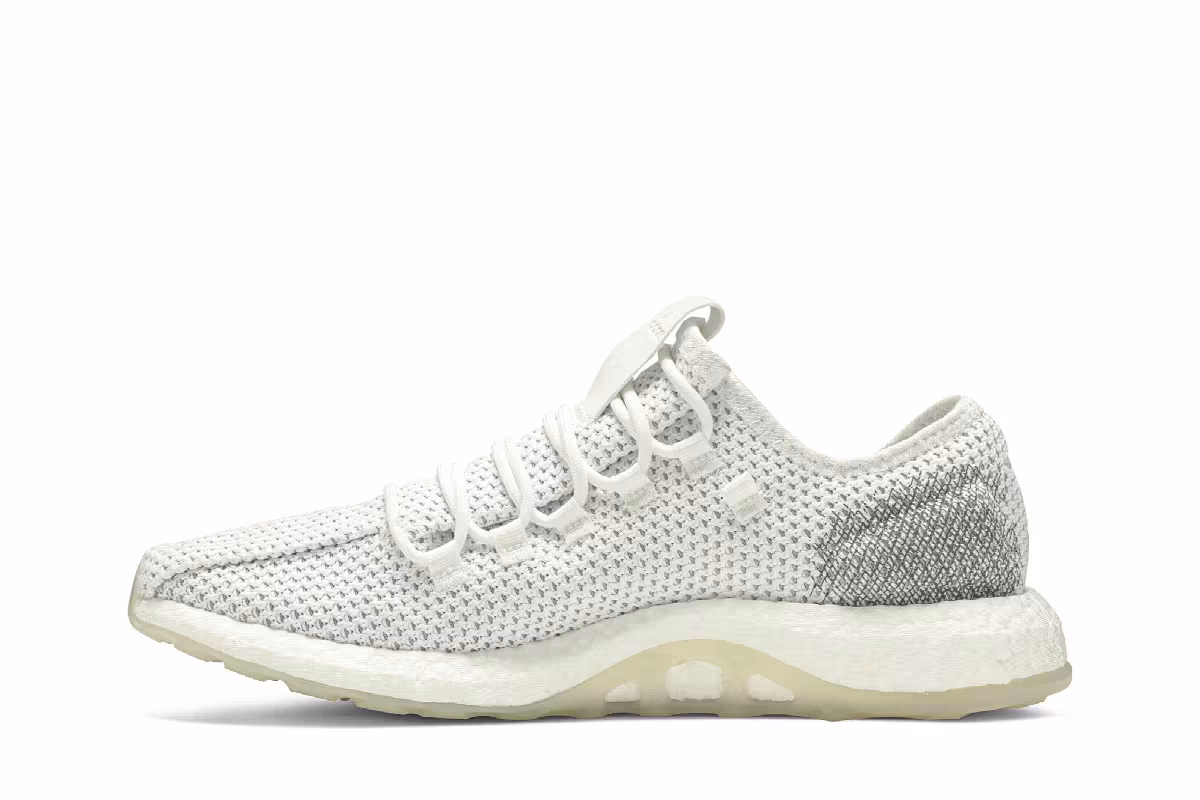 Adidas PureBoost Clima CC White Grey, view 4