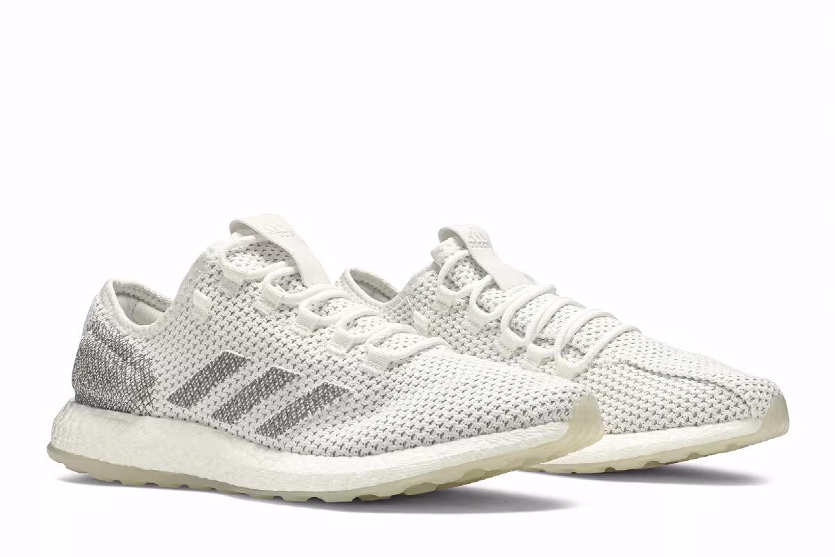 Adidas PureBoost Clima CC White Grey, view 9