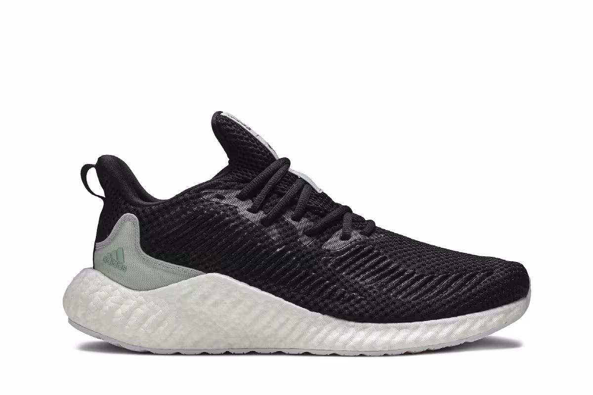 Parley x adidas AlphaBoost Core Black, view 2