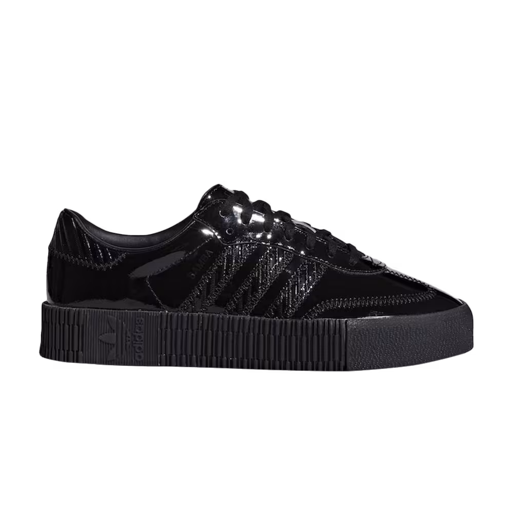 Adidas Women's Sambarose Black Patent