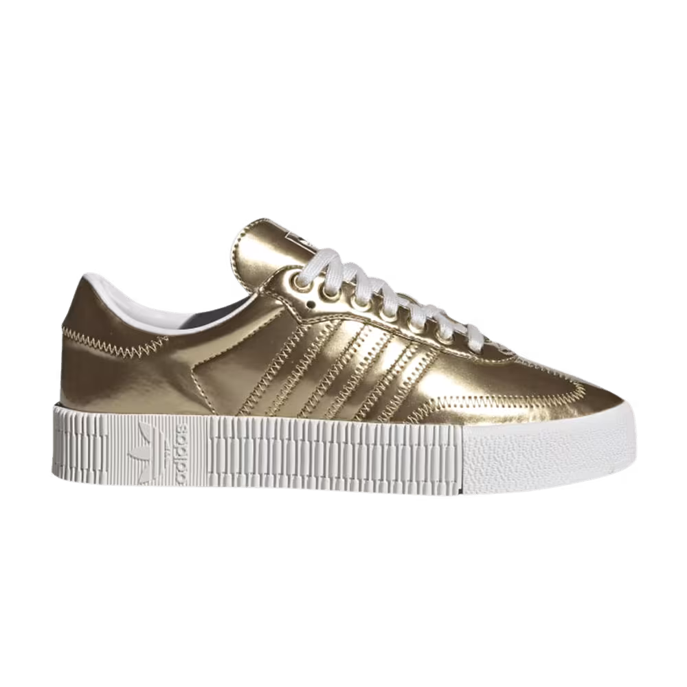 Adidas Women's Sambarose Gold Metallic