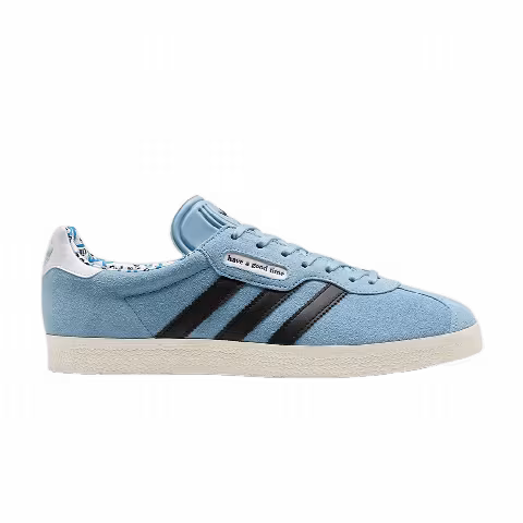 Have A Good Time x adidas Gazelle Super 'Clear Blue'