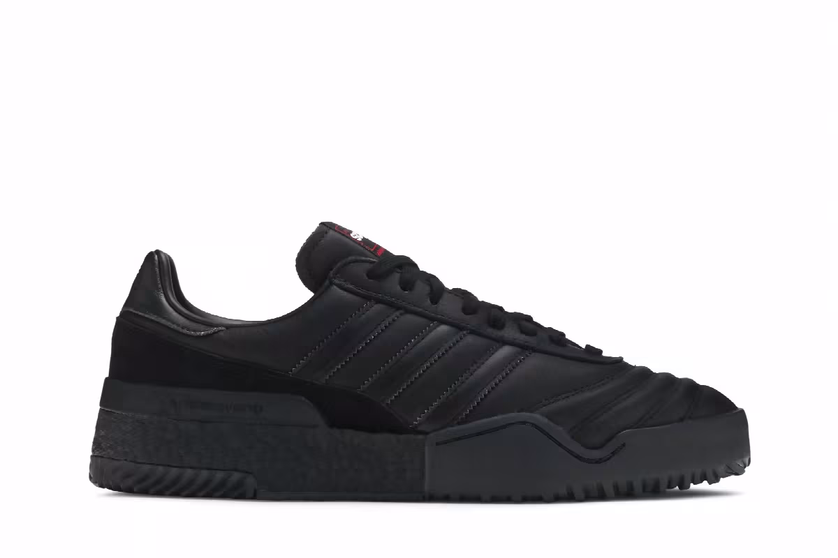 Alexander Wang x adidas Bball Soccer Triple Black, view 2