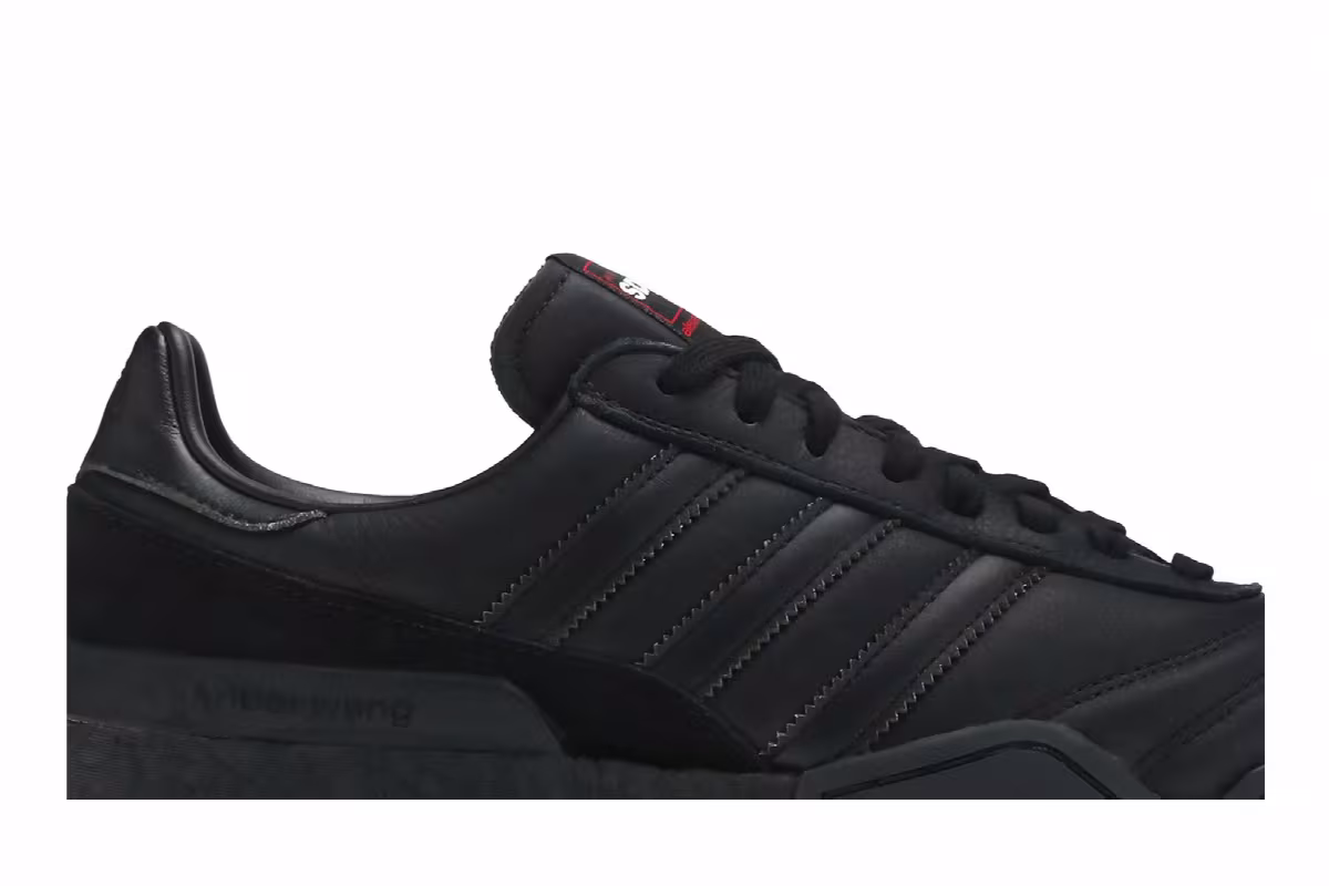 Alexander Wang x adidas Bball Soccer Triple Black, view 3