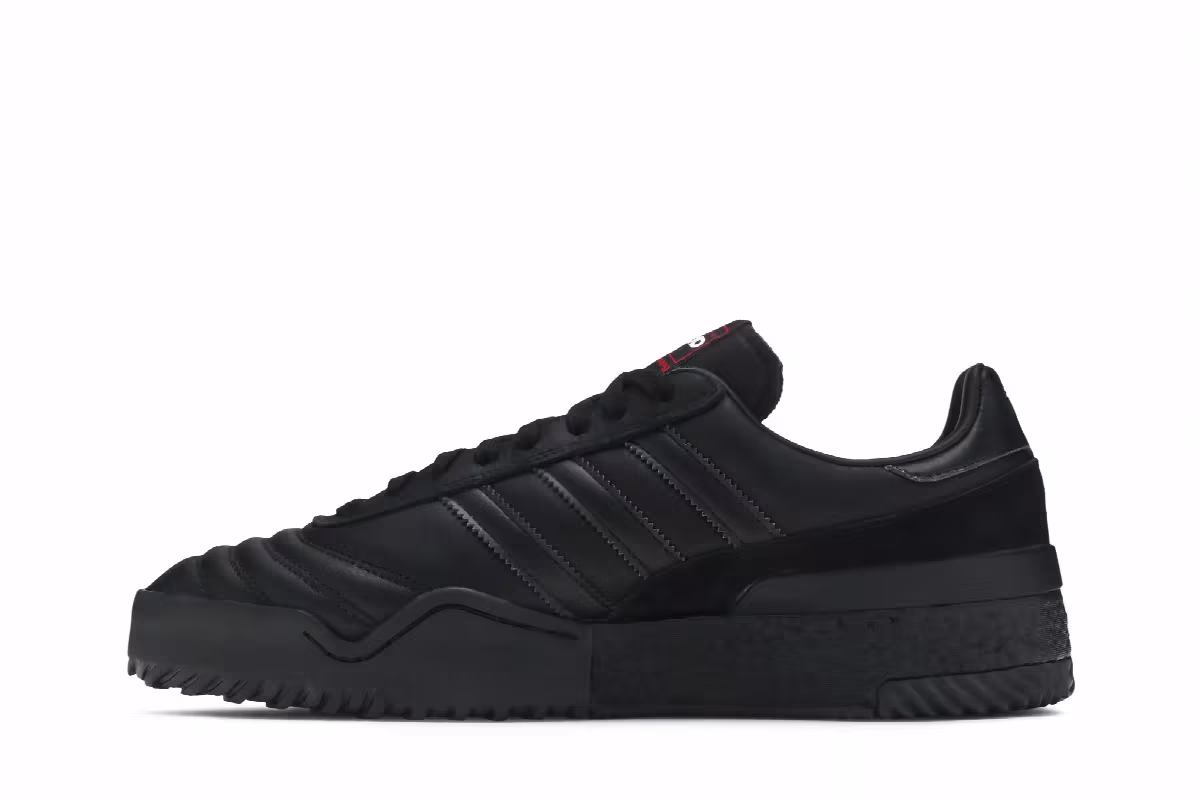 Alexander Wang x adidas Bball Soccer Triple Black, view 4