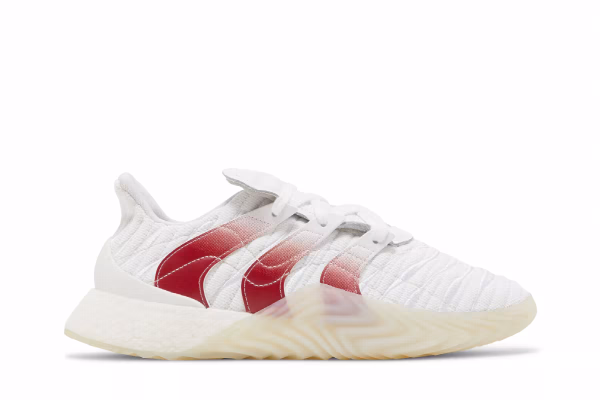 Adidas Sobakov 2.0 White Scarlet, view 2
