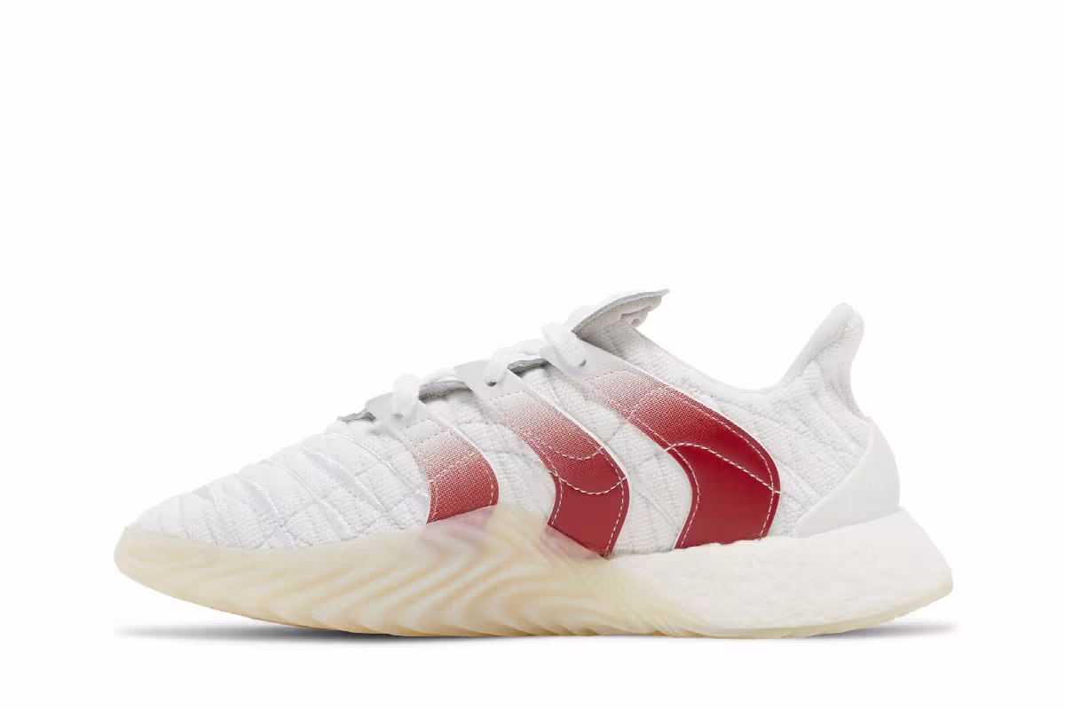 Adidas Sobakov 2.0 White Scarlet, view 4