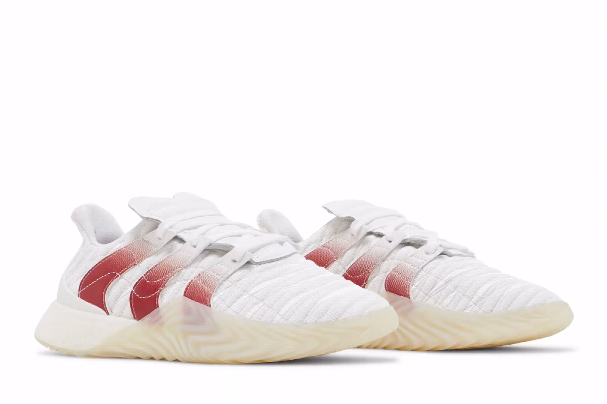 Adidas Sobakov 2.0 White Scarlet, view 9
