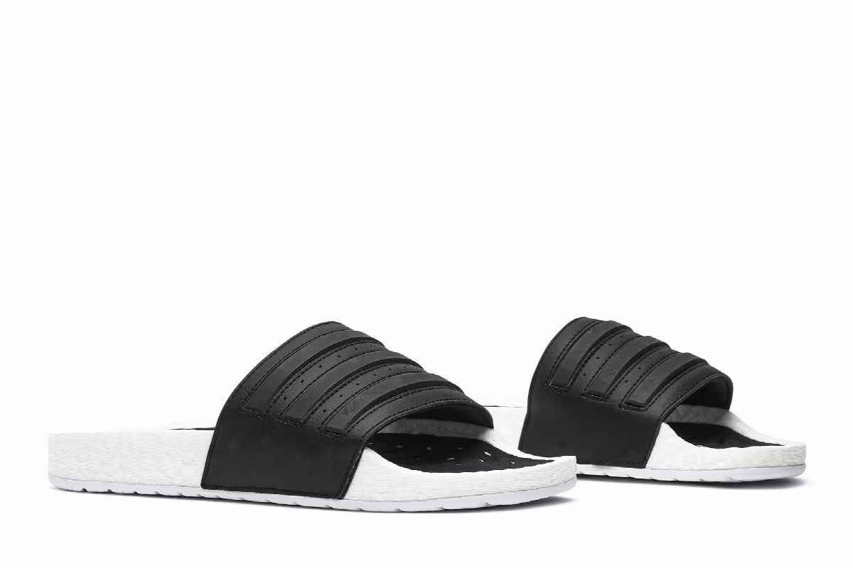 adidas Adilette Boost Slides Core Black, view 9