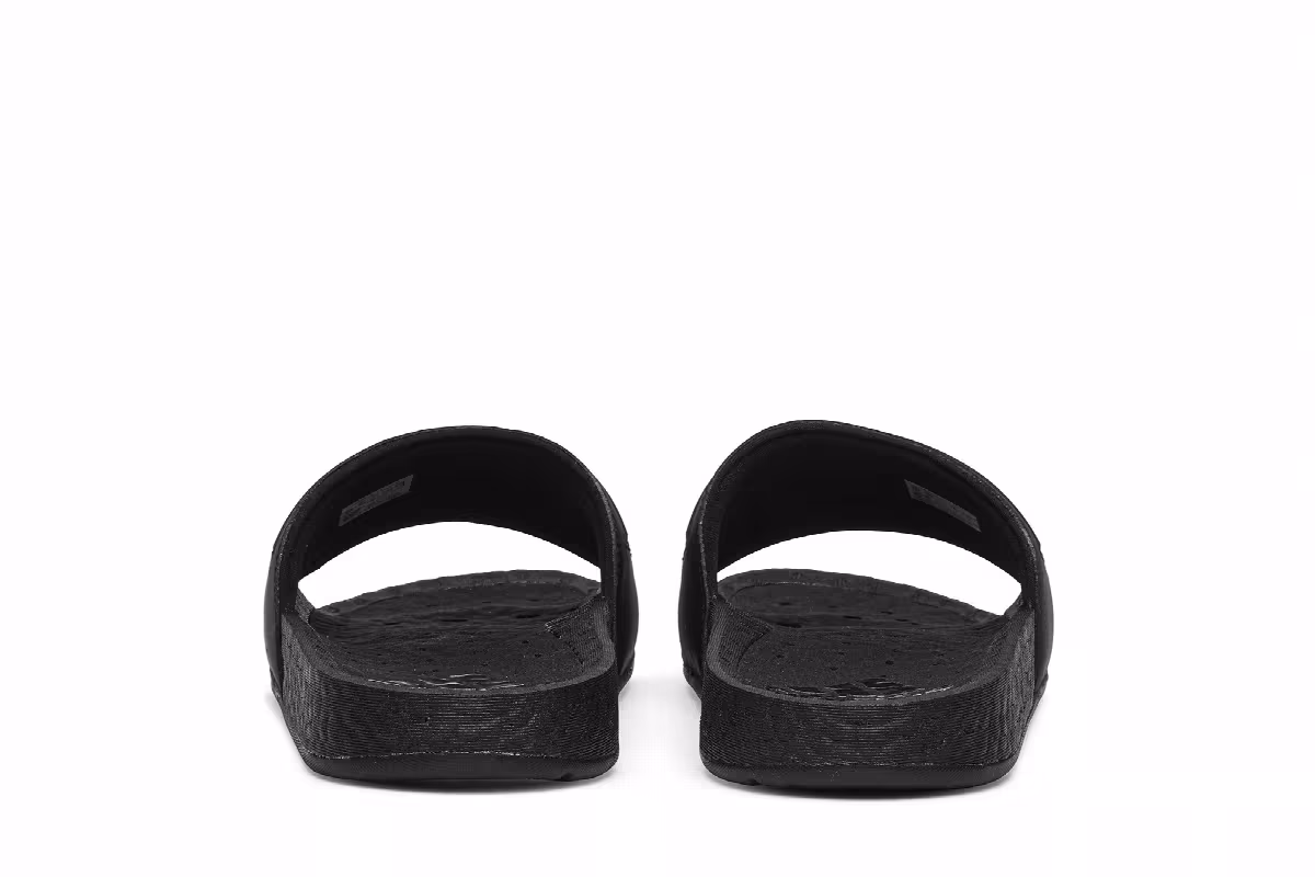 adidas Adilette Boost Slides Triple Black, view 7